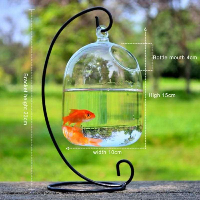 Hanging Fish Bowl Tank