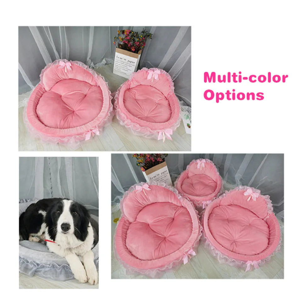 Princess Pet Bed Basket