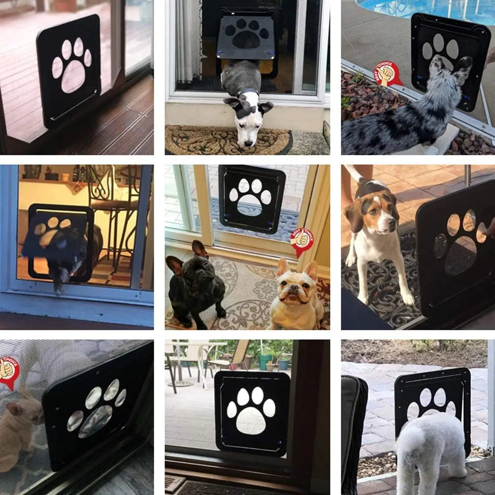 Self-Closing Flap Gate Pet Door