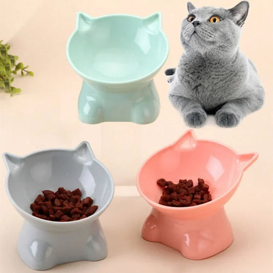 Tall Cat Bowl