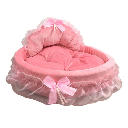 Princess Pet Bed Basket