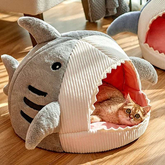 Big Mouth Shark Pet Bed