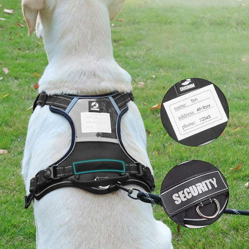 Large Dog Harness Anti-break