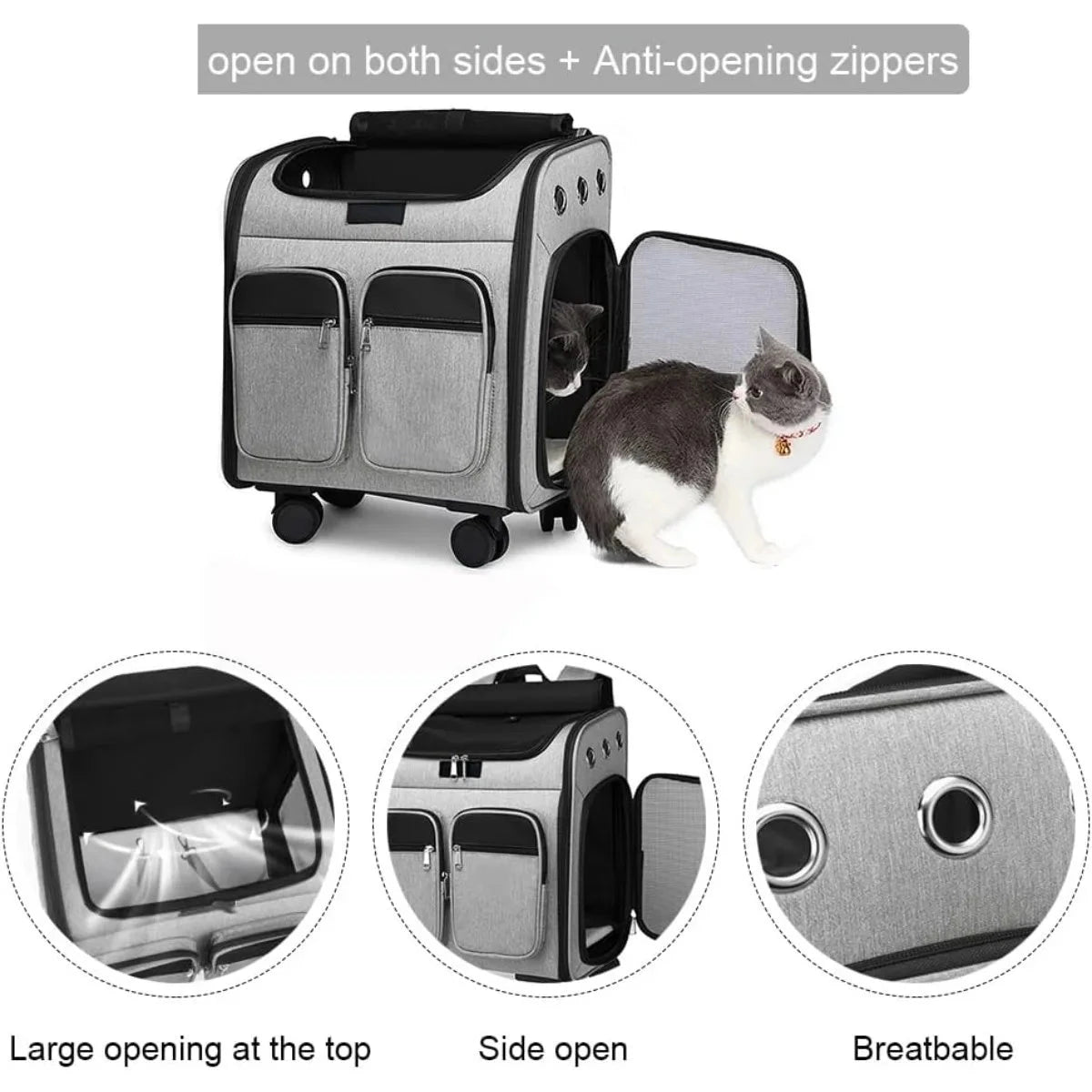 Wheeled Pet Carrier