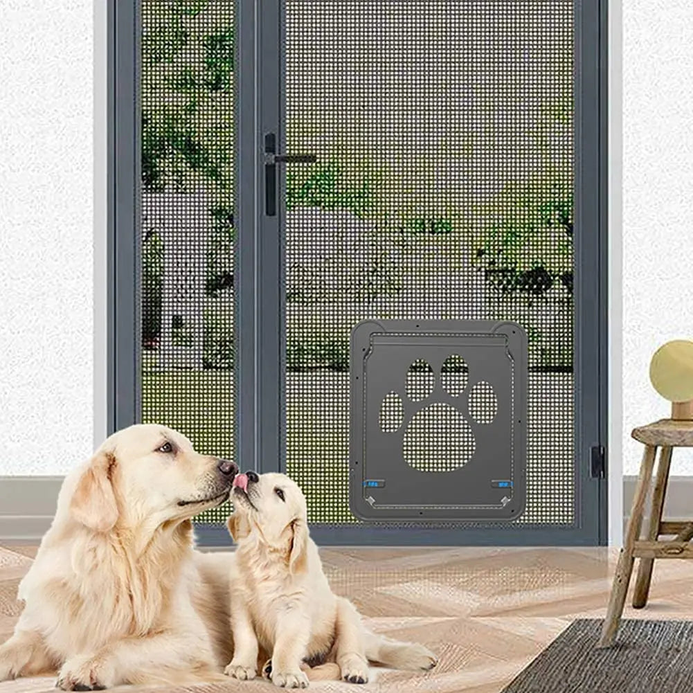 Self-Closing Flap Gate Pet Door