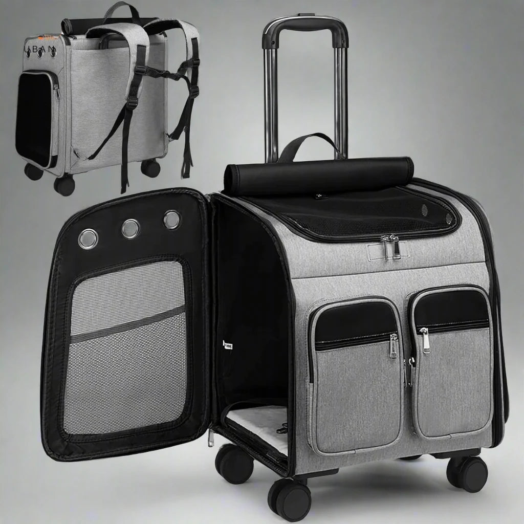 Wheeled Pet Carrier