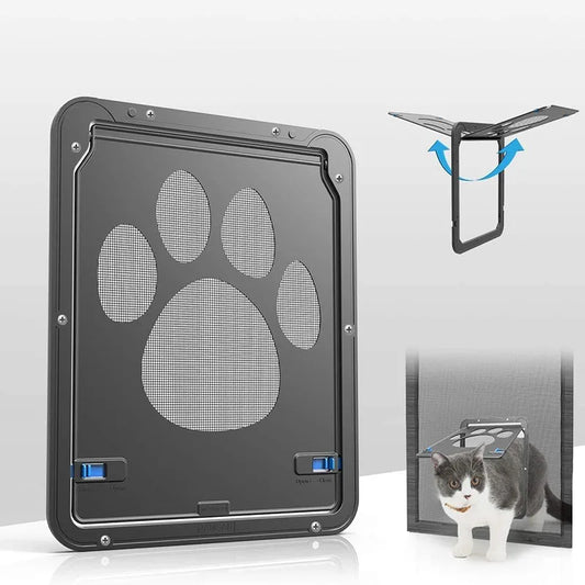 Self-Closing Flap Gate Pet Door